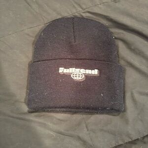 Fullsend Black Cuffed Beanie with Logo